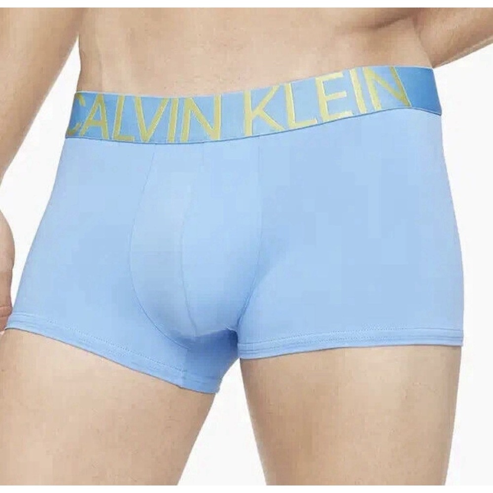 Calvin Klein Low Rise Trunks Mens Medium NB1702431 Statement 1981 Micro NEW